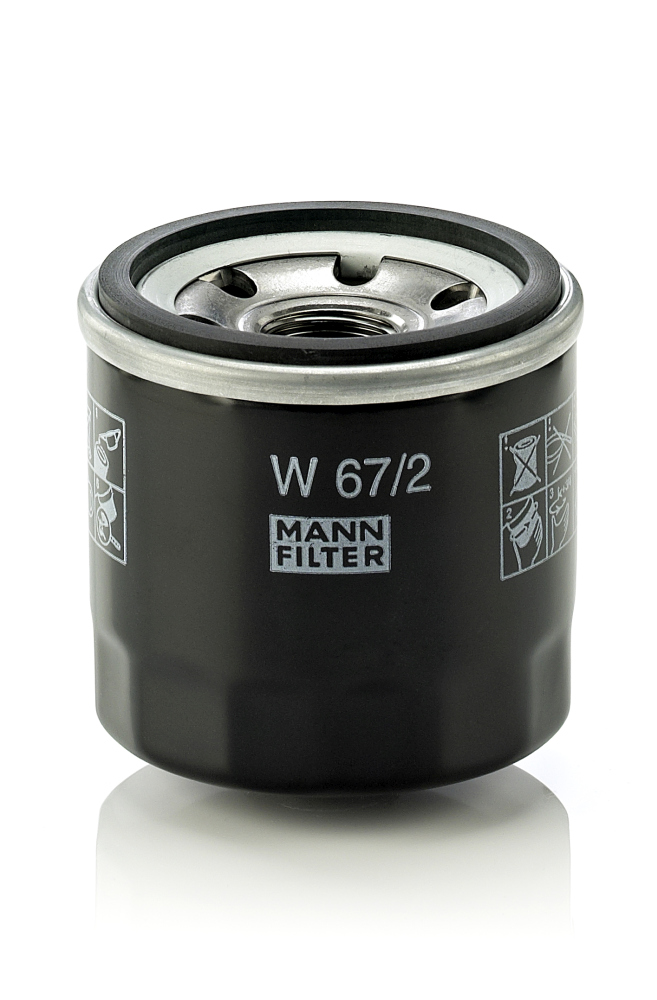 MANN-FILTER Olejový filter W672