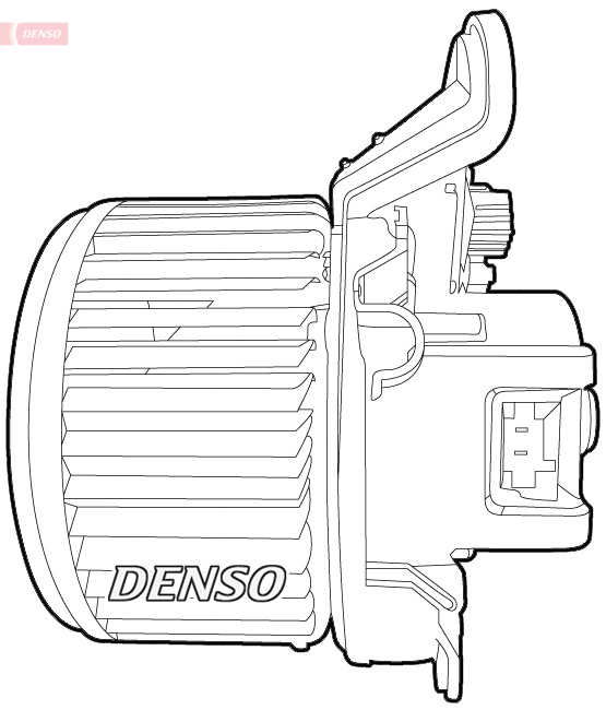 DENSO Vnútorný ventilátor DEA01212