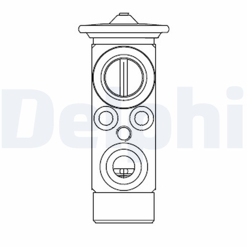 DELPHI Expanzný ventil klimatizácie CB1021V