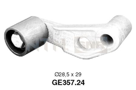 SNR Obehová/vodiaca kladka ozubeného remeňa GE35724