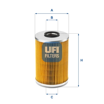 UFI Olejový filter 2553900