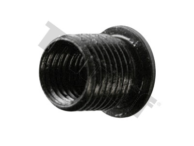 Závitová vložka, 1ks, čierna oceľová - M14 x 1,25 x 11 mm