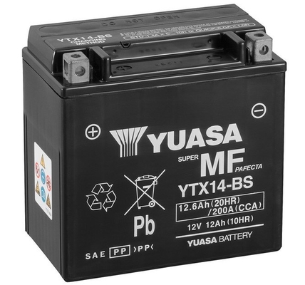 Štartovacia batéria YUASA YTX14BS