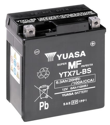 Štartovacia batéria YUASA YTX7LBS